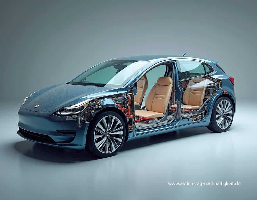 Elektroauto - Blick ins Innere Elektroauto - Blick ins Innere