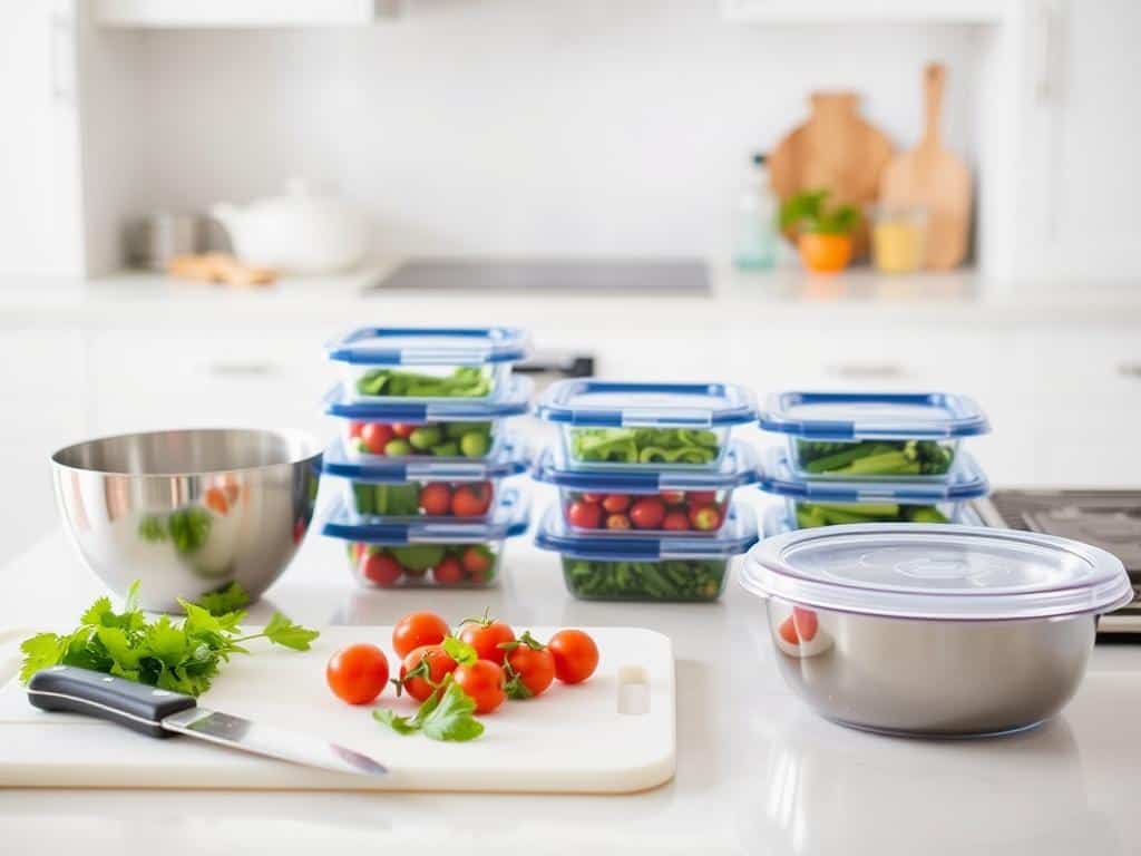 Sicheres Verpacken von Mahlzeiten