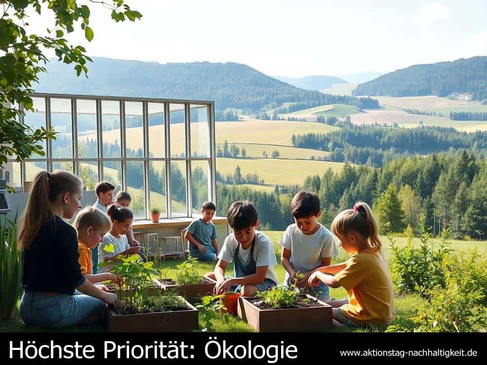 Vorrangmodell - Ökologie hat die höchste Priorität Vorrangmodell - Ökologie hat die höchste Priorität