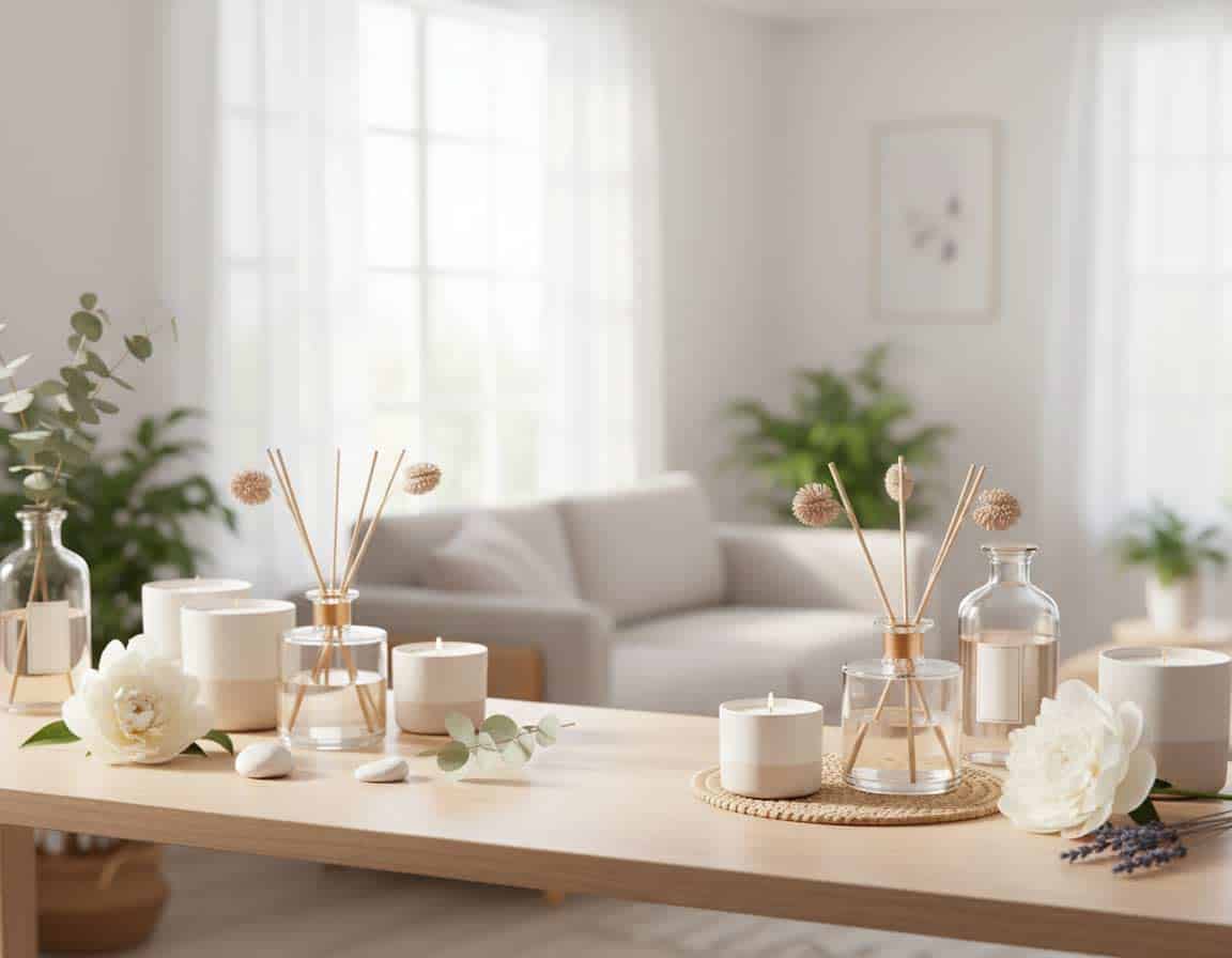 Wohnzimmer mit Raumd&uuml;fte