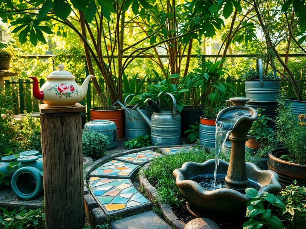 Upcycling im Garten
