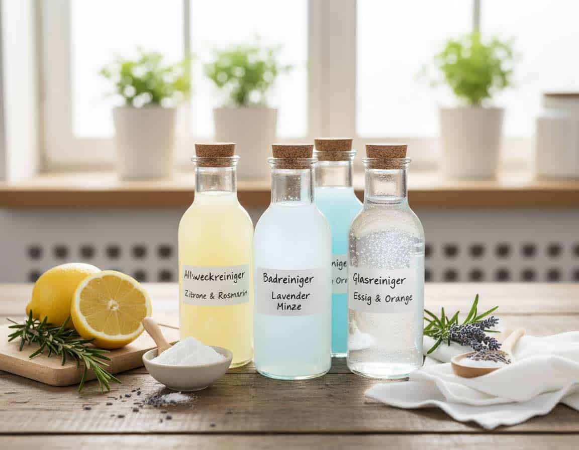 Reinigungsmittel selbst herstellen Reinigungsmittel selbst herstellen