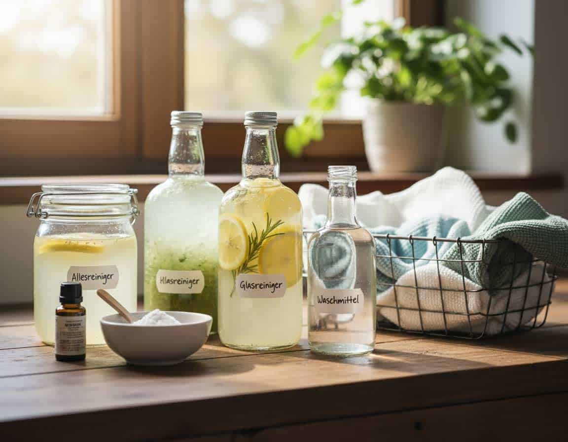 Reinigungsmittel selbst herstellen Reinigungsmittel selbst herstellen