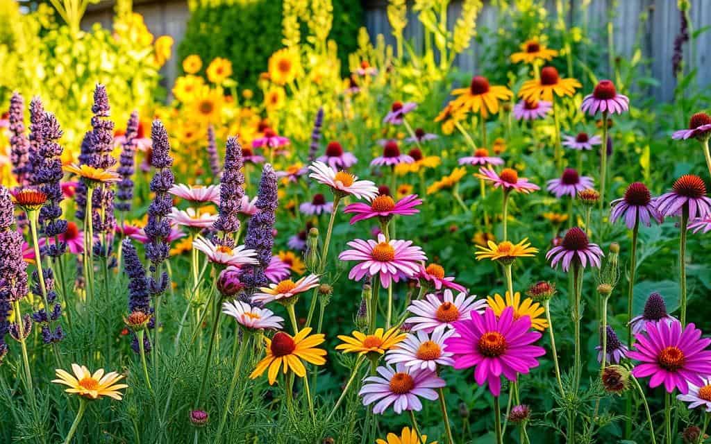 Bienenfreundliche Blütenpflanzen im Naturgarten