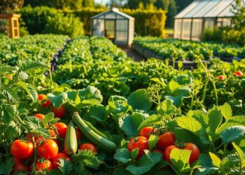 Ganzjährige Ernte im Gemüsegarten