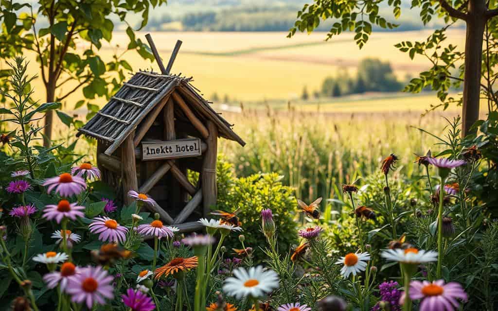 Insektenhotel aufstellen