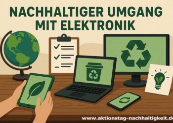 Nachhaltiger Umgang mit Elektronik