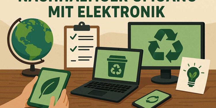 Nachhaltiger Umgang mit Elektronik