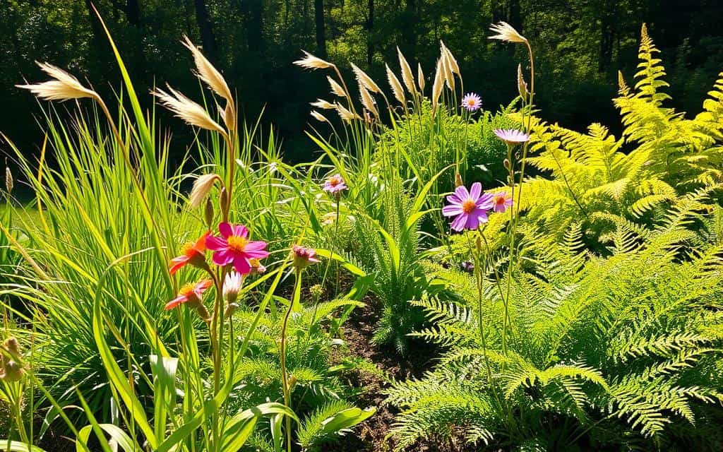 Naturnahe Bepflanzung im Garten