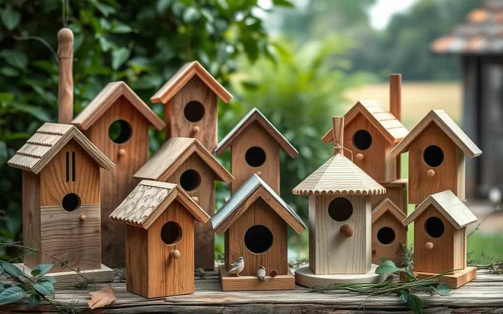 Nisthilfen selbstgemacht aus Holz