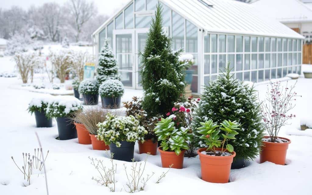 Pflanzenschutz im Winter für winterfeste Pflanzen