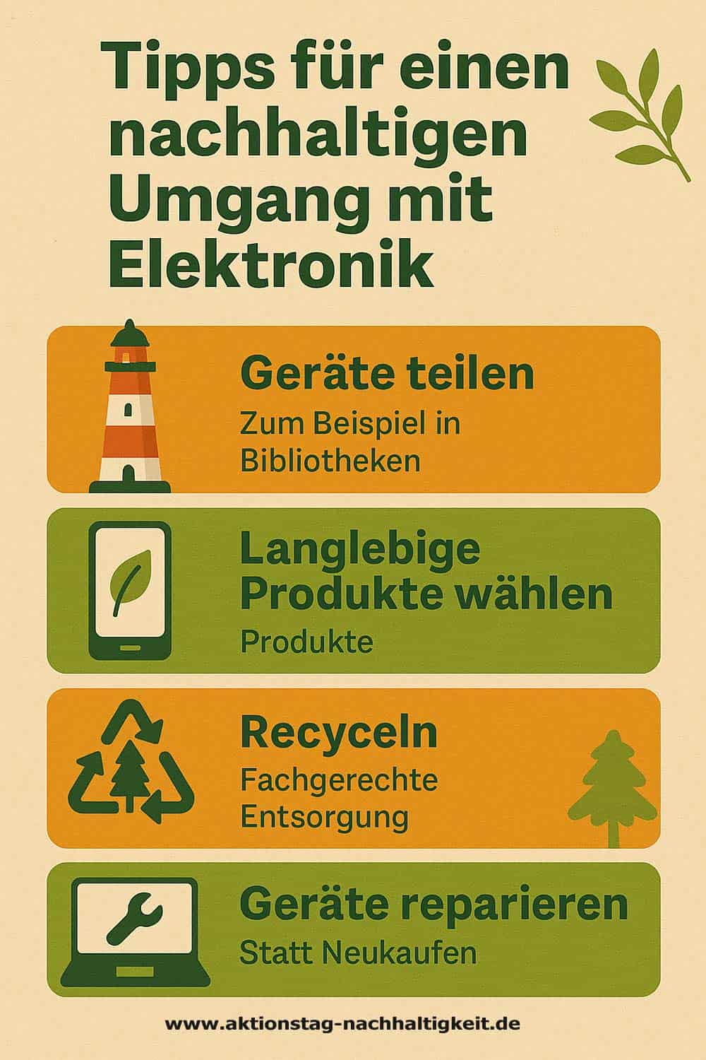 Tipps für einen nachhaltigen Umgang mit Elektronik Tipps für einen nachhaltigen Umgang mit Elektronik