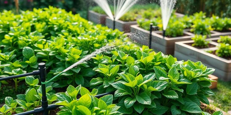 Wassersparende Bewässerungstechniken