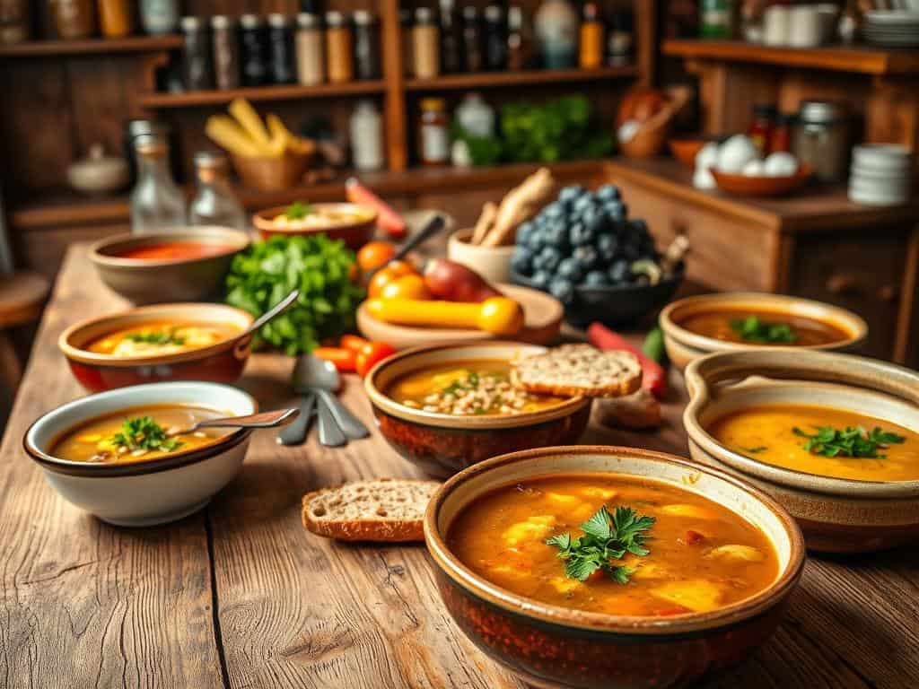 Suppenrezepte f&uuml;r jede Jahreszeit