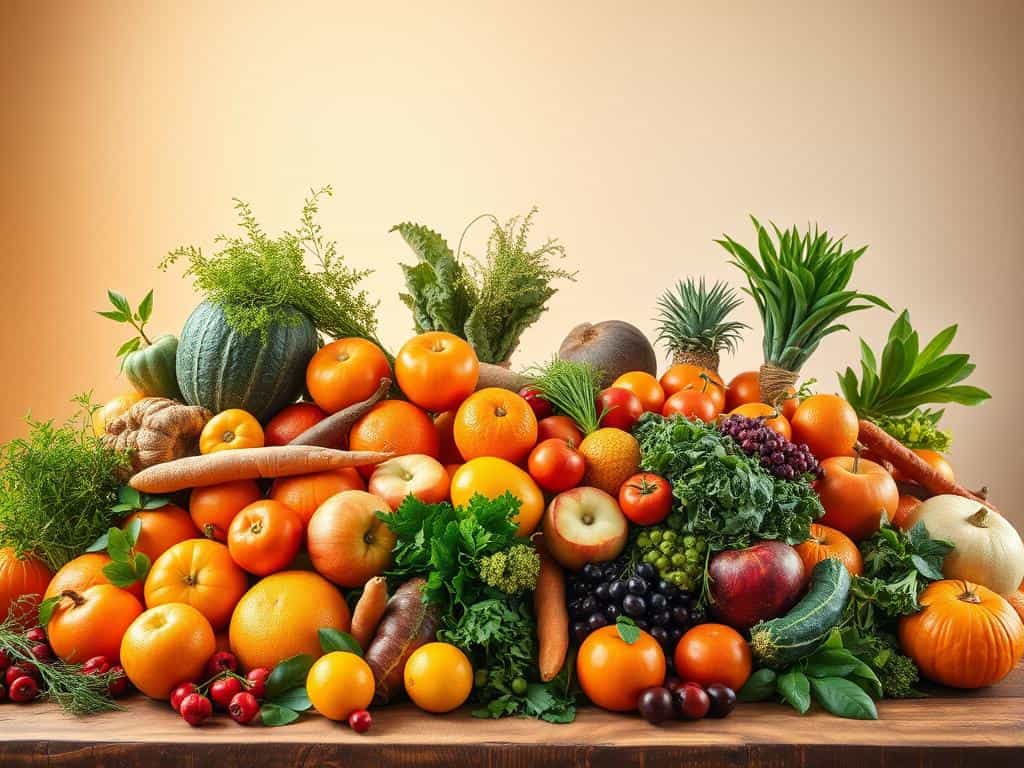 Vielf&auml;ltige Frischprodukte Obst und Gem&uuml;se