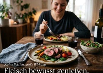 Kleine Portion, große Wirkung – Fleisch bewusst genießen