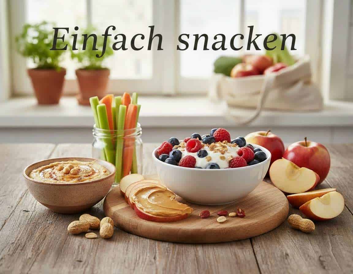 Einfach snacken &ndash; Ideen f&uuml;r bewusste Zwischenmahlzeiten