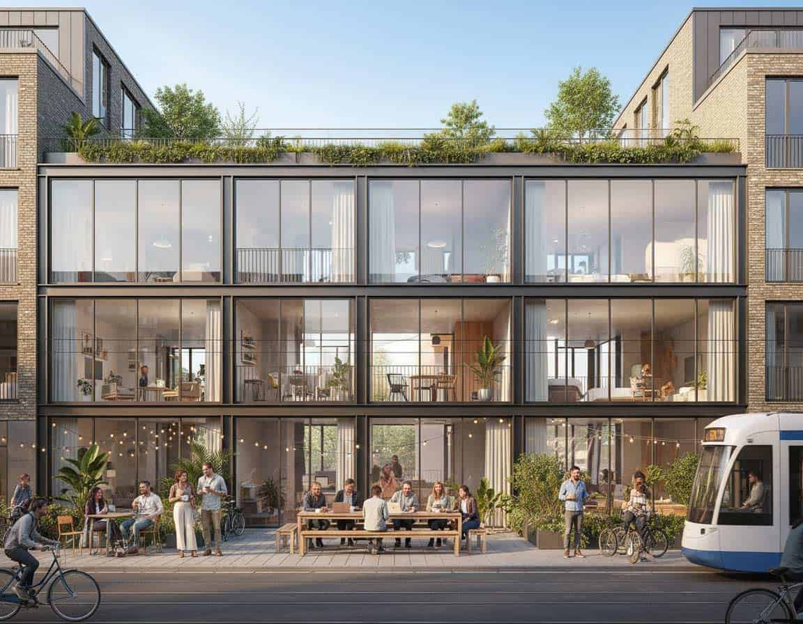 Wohnen in der Gemeinschaft in der Stadt Wohnen in der Gemeinschaft in der Stadt