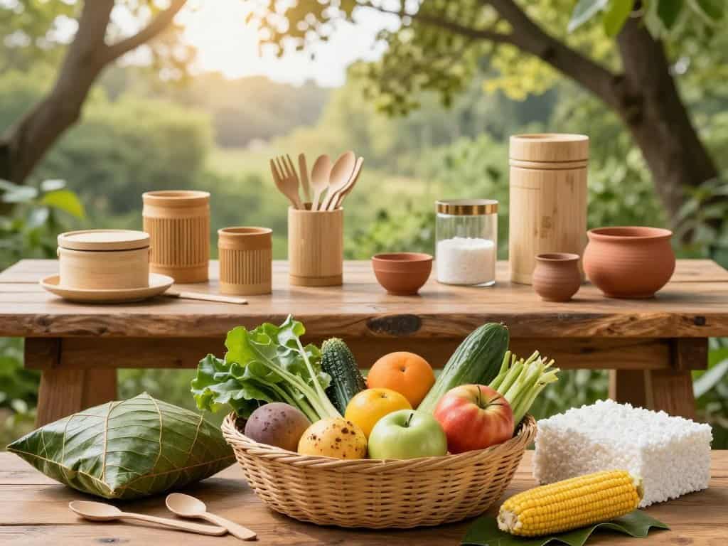 Naturmaterialien statt Plastik Naturmaterialien statt Plastik