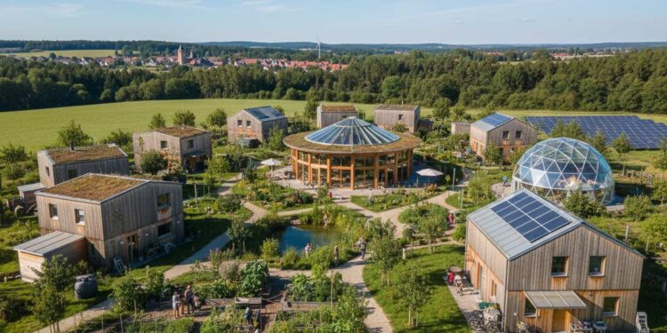 Moderne Aussteiger Dörfer Deutschland