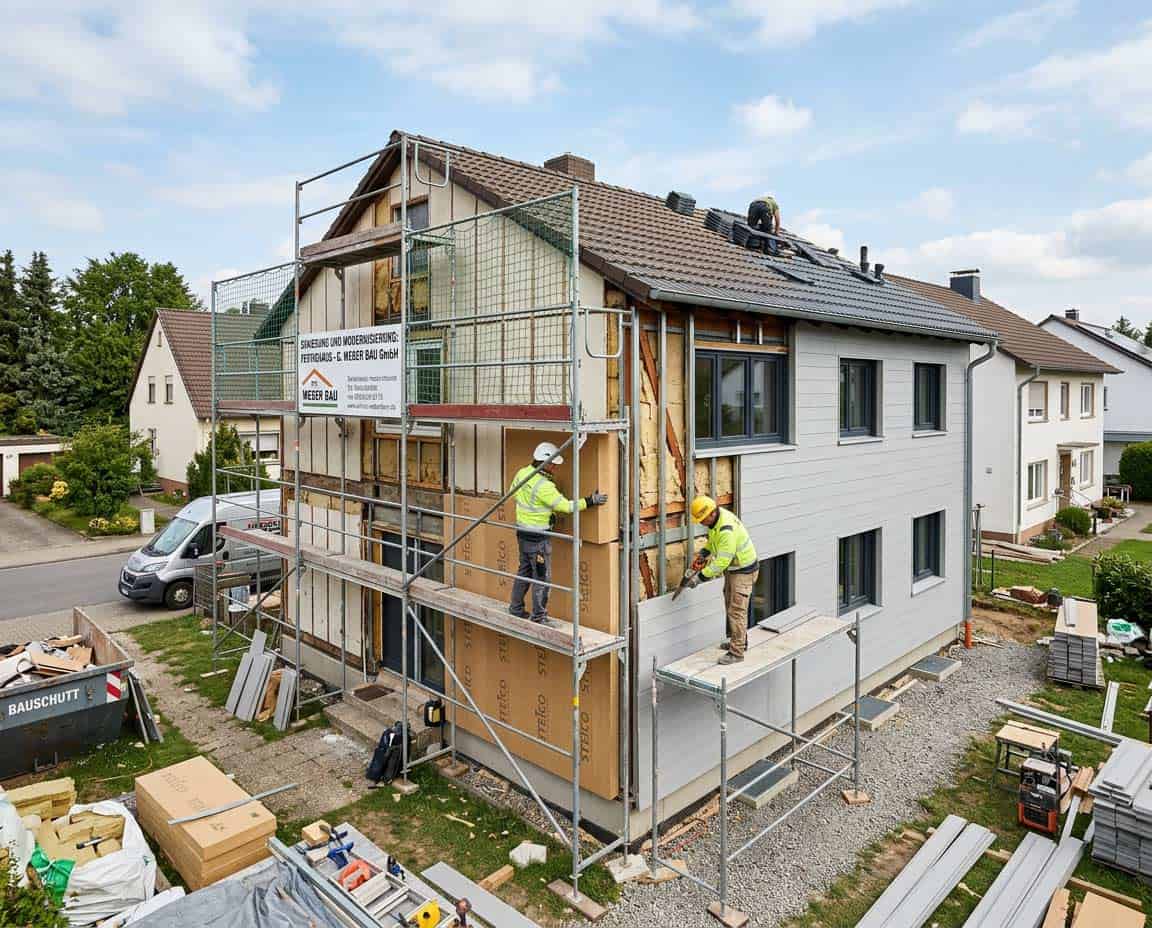 Sanierung von Fertighäusern Sanierung von Fertighäusern