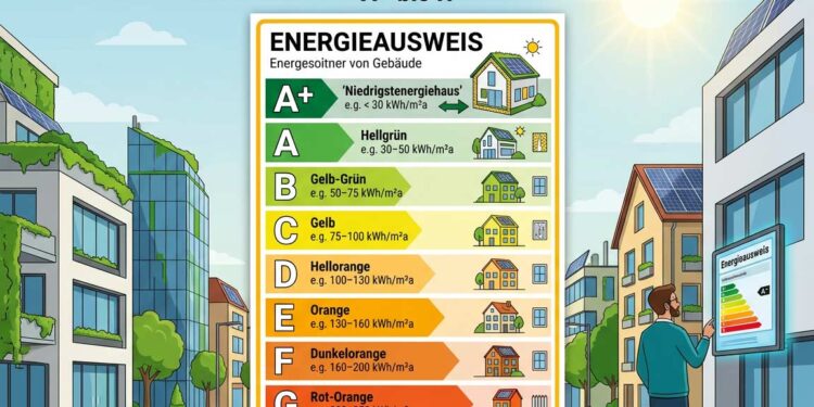 Gebäude Energieeffizienzklassen