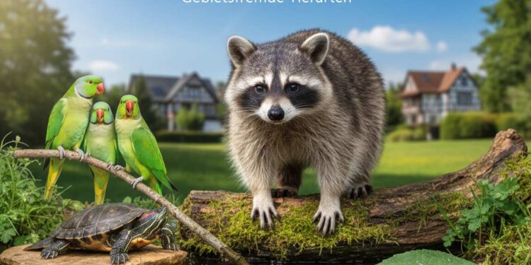 Neozoen in Deutschland – gebietsfremde Tierarten
