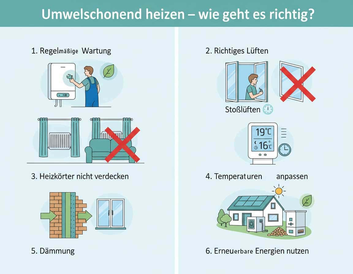 Umweltschonend heizen &ndash; wie geht es richtig