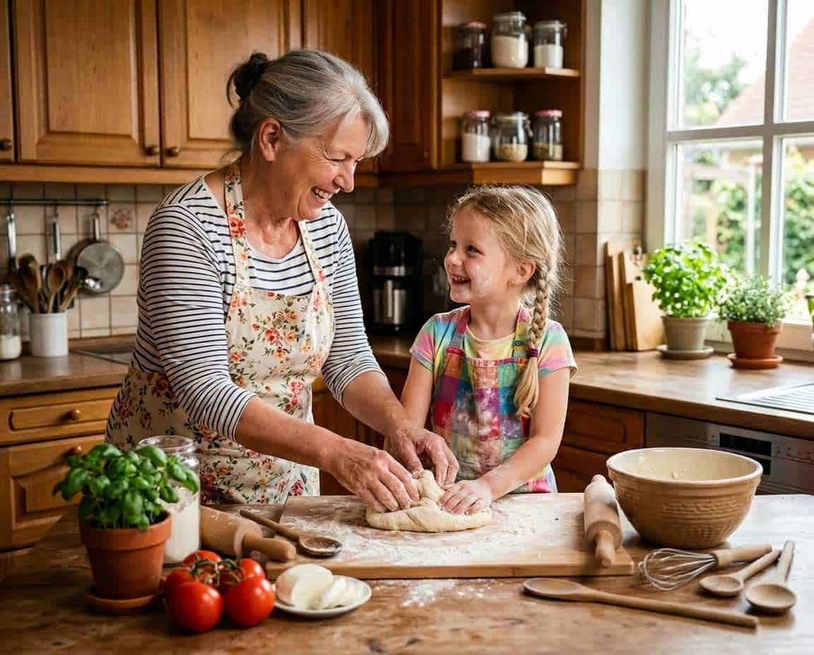 einfaches Essen gemeinsam mit Groß und Klein kochen einfaches Essen gemeinsam mit Groß und Klein kochen