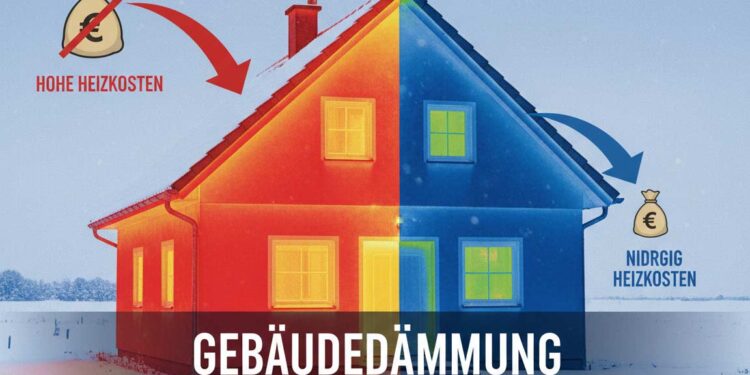 Wie die Gebäudedämmung Einfluss auf die Heizkosten hat