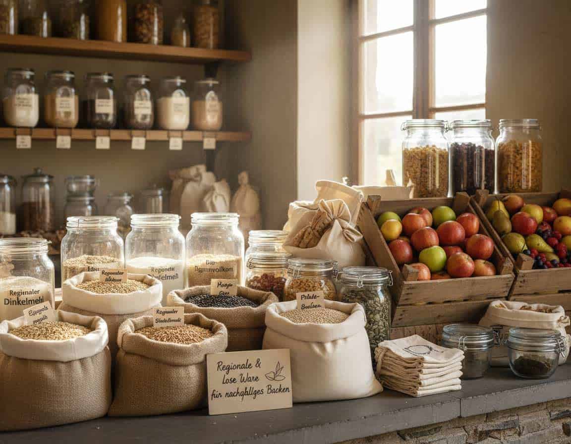 Lose Zutaten aus der Region f&uuml;r ein umweltbewussstes Backen